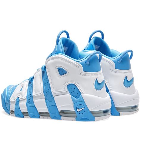 uptempo blue men's shoes